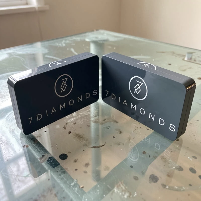 two SA011 on a glass table