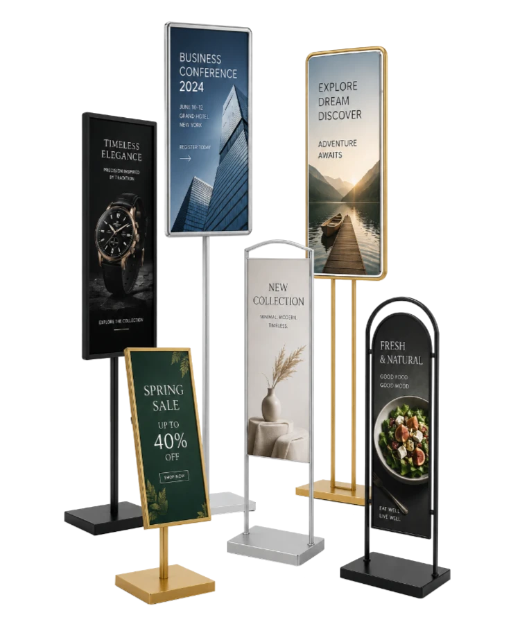 Supporti per Manifesti Personalizzati
