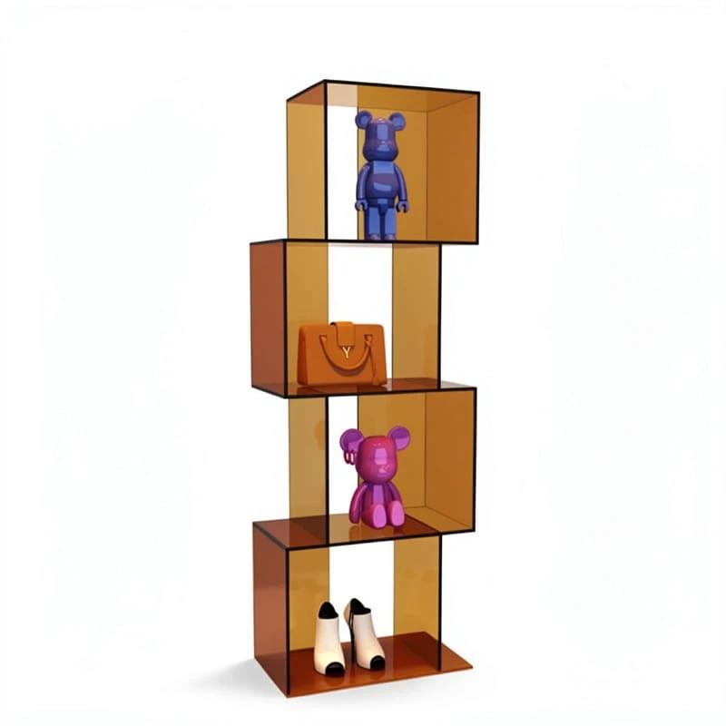 Caja Expositora Modular Apilable de Acrílico con Color Personalizado