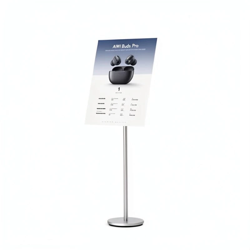 FL003-with a earbuds poster