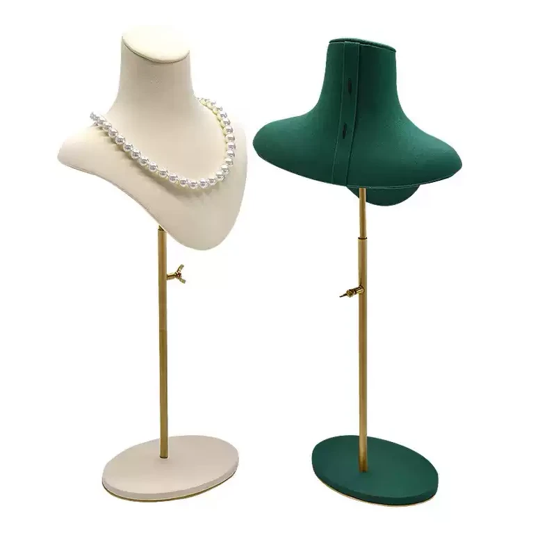JW046-velours vert et blanc