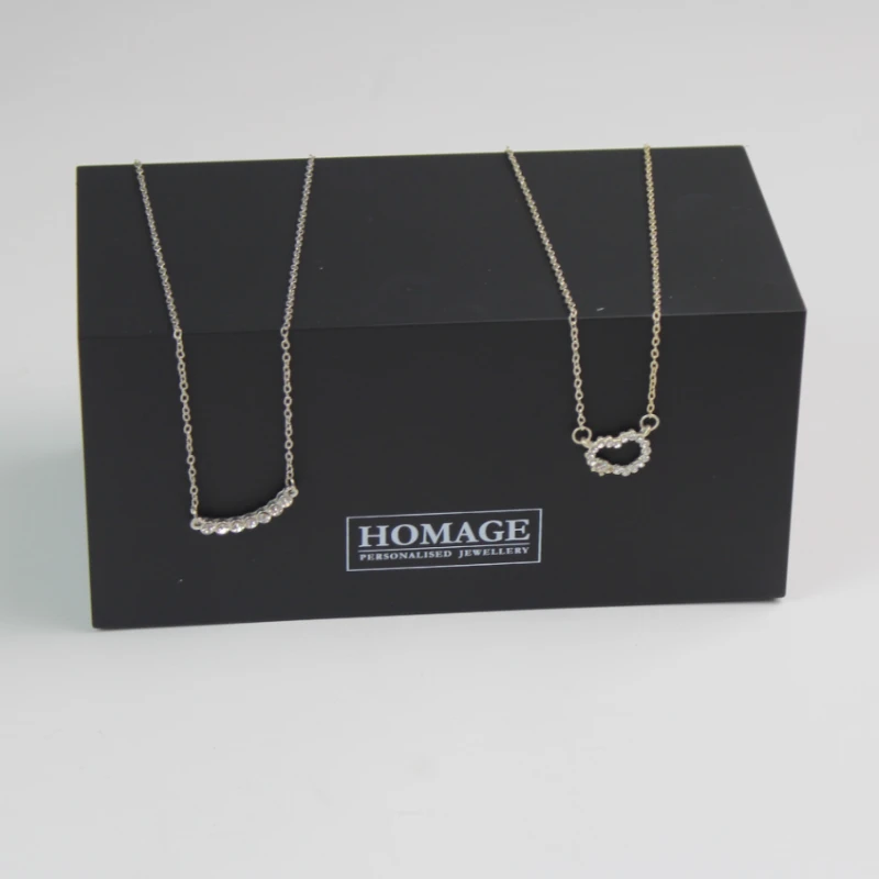 JW064-displaying two necklaces