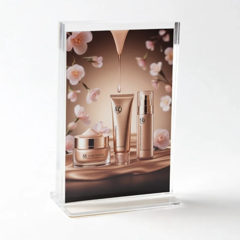 SH010 com anúncio de cosméticos