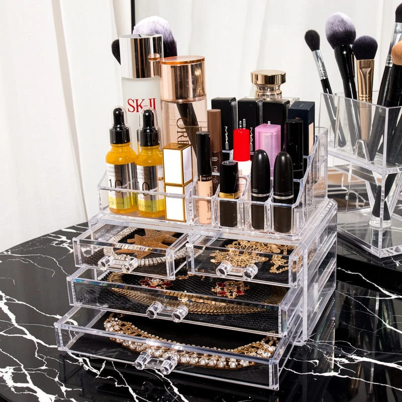AOR005-with cosmetic and jewelry organizing